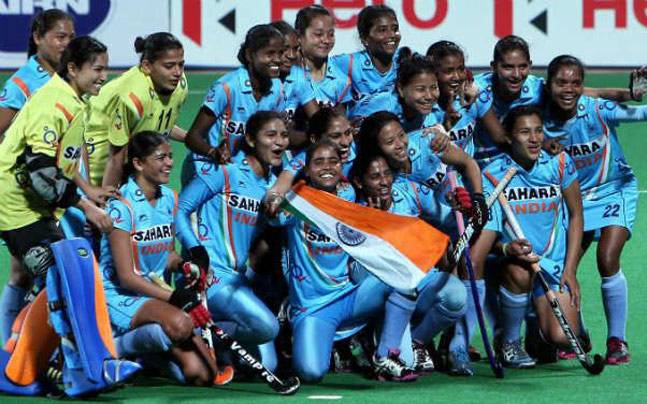  Indian Women's Hockey team